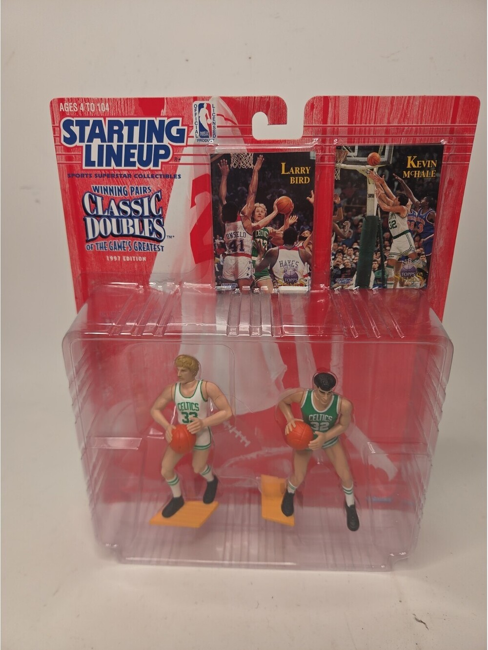 Kenner Starting Lineup Classic Doubles NBA Larry Bird Kevin McHale Celtics 1997